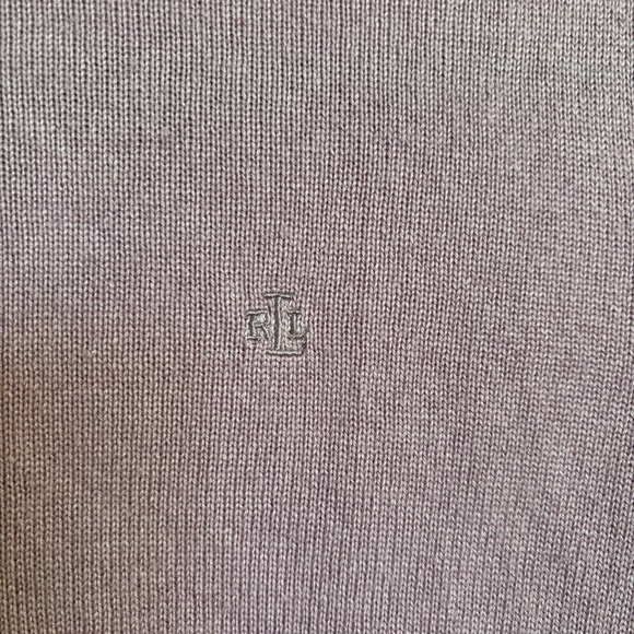 Lauren Ralph Lauren Turtleneck Sweater Silk Cashmere - Picture 3 of 8